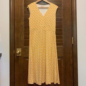 Boden jersey v-neck dress, US size 8R